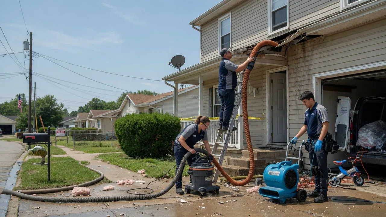 Water Damage Restoration in Davidsville, PA near me